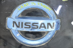 Front Charging Port Cover Nose Nissan Leaf 13-17 with Badge, Badge Scratched