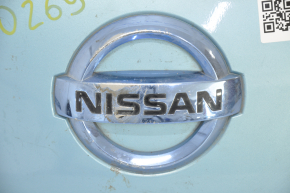 Nissan Leaf 13-17 Charging Port Front Cover with Badge, Broken Guide, Scratched Badge