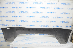 Rear bumper bare Tesla Model S 16-20 rest, for 6 parking sensors, graphite
