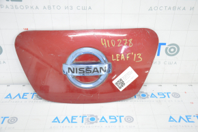 Front Charging Port Cover Nose Nissan Leaf 13-17 with Badge, Badge Scratched