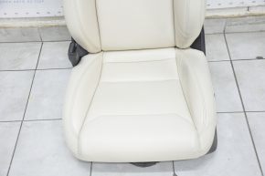 Driver's seat Tesla Model S 16-20 rest, with airbag, electric, beige leather, heating