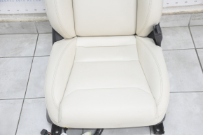 Passenger seat Tesla Model S 16-20 rest, with airbag, electric, beige leather, heated