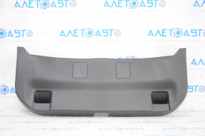 Lower trunk door trim Toyota Prius 30 10-15 black, scratches, worn