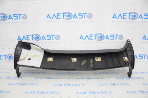 Trunk door trim center Toyota Prius 30 10-15 black, worn