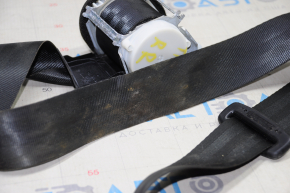 Rear right seat belt VW Tiguan 09-17 black, dry cleanable