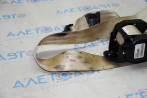 Rear right seat belt VW Passat b8 16-19 USA beige, dry cleanable