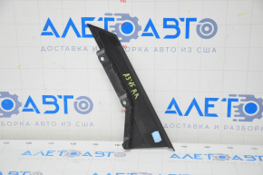 Door trim side rear right Audi A3 8V 15-20 4d, 5d rear, black gloss, scratches