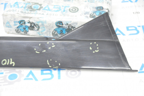 Door trim side rear right Audi A3 8V 15-20 4d, 5d rear, black gloss, scratches