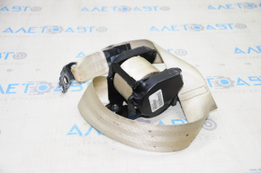 Rear left seat belt VW Passat b7 12-15 USA beige, dry cleanable