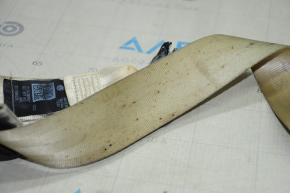 Rear left seat belt VW Passat b7 12-15 USA beige, dry cleanable