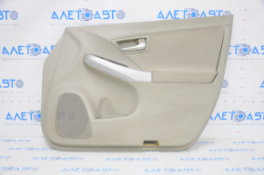 Door trim card front right Toyota Prius 30 10-15 beige, with beige insert cloth, for dry cleaning