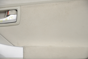 Door trim card front right Toyota Prius 30 10-15 beige, with beige insert cloth, for dry cleaning