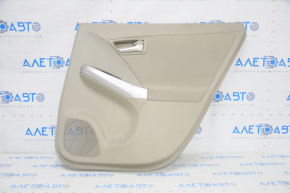 Door trim card rear right Toyota Prius 30 10-15 beige, with beige insert cloth, scratches, for dry cleaning
