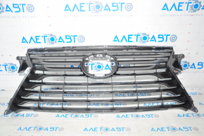 Radiator grill upper Lexus RX350 RX450h 16-19 broken fasteners