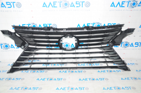 Radiator grill upper Lexus RX350 RX450h 16-19 broken fasteners