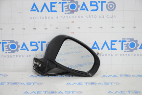 Side mirror right Toyota Prius 30 10-15 5 pins, green