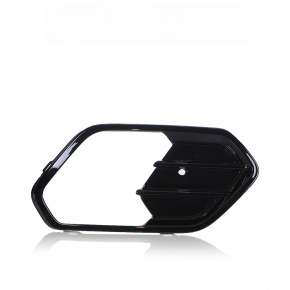 Bumper grille right Ford Escape MK3 17-19 rest gloss under fog lights