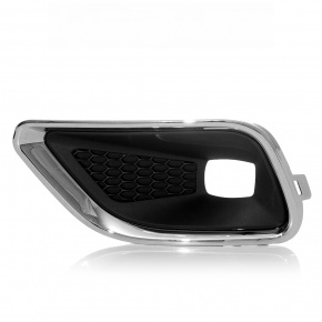 Left fog light frame Jeep Cherokee KL 19-21 with chrome frame,