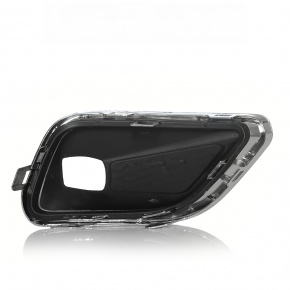 Left fog light frame Jeep Cherokee KL 19-21 with chrome frame,