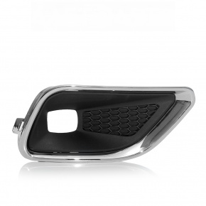 Right fog light frame Jeep Cherokee KL 19-21 with chrome frame,