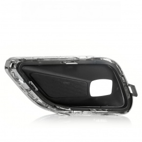 Right fog light frame Jeep Cherokee KL 19-21 with chrome frame,