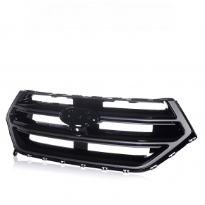 Radiator grill grill Ford Edge 15-18 with fasteners sport, under the camera, black,