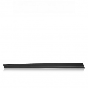 Door trim lower front left Nissan Rogue 14-20 black