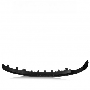 Lower trim of rear bumper Hyundai Sonata 15-17 SE, for 1 pipe, with central hole
