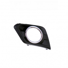 Left fog light frame Nissan Rogue 14-16