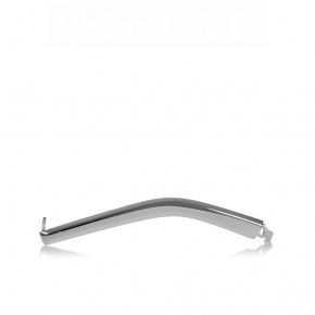 Front bumper molding chrome upper left Mitsubishi Outlander 16-21 rest