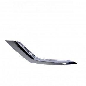 Front bumper molding chrome lower left Mitsubishi Outlander 16-21 rest