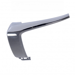 Front bumper molding chrome central left Mitsubishi Outlander 16-21 rest