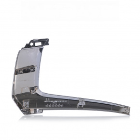 Front bumper molding chrome central left Mitsubishi Outlander 16-21 rest