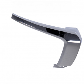 Front bumper molding chrome central right Mitsubishi Outlander 16-21 rest