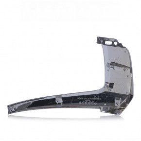 Front bumper molding chrome central right Mitsubishi Outlander 16-21 rest