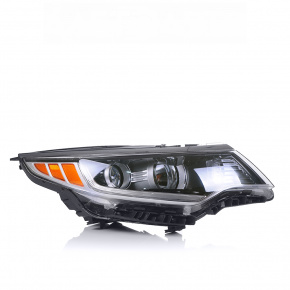 Headlight front right bare Kia Optima 16-18 USA prerest halogen with overlay