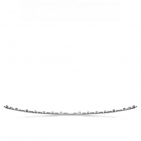 Rear bumper molding central VW Tiguan 18-24 chrome