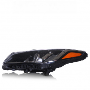 Headlight front left Hyundai Sonata 15-17 usa halogen