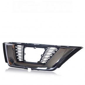 Radiator grill grill Nissan Rogue 17 - under the camera, under the radar, under the square emblem