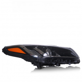 Headlight front right Hyundai Sonata 15-17 usa halogen
