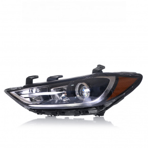 Headlight front left bare Hyundai Elantra AD 17-18 dorest halogen