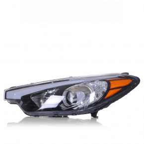 Headlight front left naked Kia Forte 4d 14-16 dorest halogen