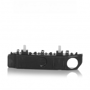 Front bumper mount left wing Kia Forte 4d 14-18