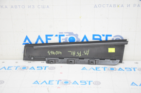 Door trim side rear left Audi A3 8V 15-20 4d, 5d front, black gloss, scratches