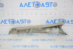 Side trim rear seats right Toyota Prius 30 10-15 beige velour, scratches