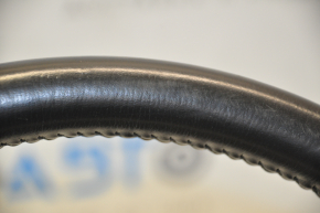 Naked steering wheel for Toyota Sequoia 2011, black leather, no buttons or cruise control, scuffs, bumps