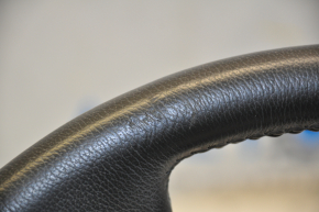 Naked steering wheel for Toyota Sequoia 2011, black leather, no buttons or cruise control, scuffs, bumps