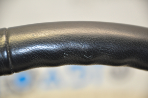 Naked steering wheel Toyota Highlander 08-13 leather black, scratches on leather and plastic
