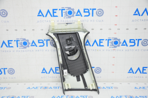 Center pillar trim upper belt right Audi A3 8V 15-20 4d, 5d, black