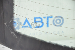 Rear glass Audi A3 8V 15-20 4d, no tinting, heated, with brake light